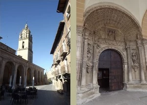 Camino Francés : église de Los Arcos