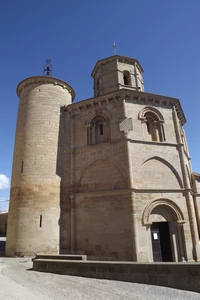 Camino Francés : Torres del Rio, église du Santo Sepulcro