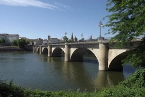 Camino Francés : pont de Logroño
