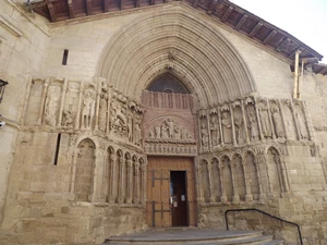 Camino Francés : Logroño, église San Bartolomé