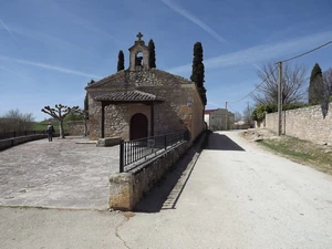 Camino Francés : Rabé de las Calzadas, chapelle de la Virgen de Monasterio