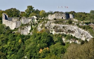 GR 57 : chateau de Logne