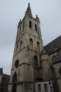 Streek-GR Dijleland : Louvain, église Ste-Gertrude