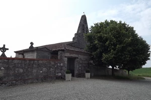 GR 65 : Malause, église Sainte-Rose