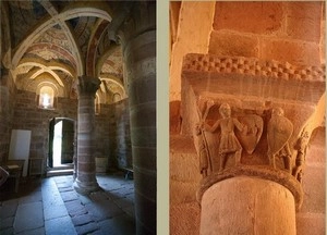 GR 65 : Espalion, église de Perse (intérieur)
