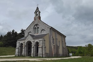 GR 65 entre le Sauvage et Saint-Alban sur Limagnole : chapelle Saint-Roch