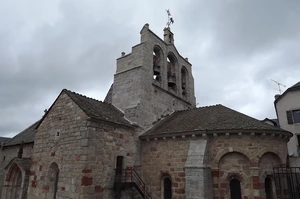 GR 65 : église de Saint-Alban-sur-Limagnole