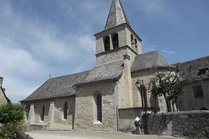 GR 65 : Sénergues, église Saint-Martin