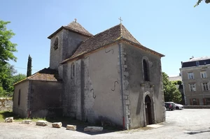 GR 65 : Gréalou, église Notre-Dame de l'Assomption
