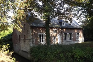 Streek-GR Groene Gordel entre Elewijt et Eppegem : ancien moulin du Rubenskasteel