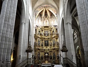 Camino Francés : Viana, église Santa María