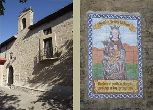 Camino Francés entre Viana et Logroño, Virgen de las Cuevas