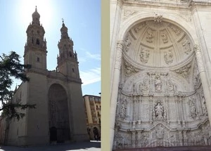 Camino Francés : Logroño, cathédrale Santa María la Redonda