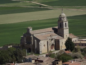 Camino Francés : Castrojeriz, collégiale Nuestra Señora del Manzano