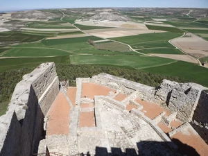 Camino Francés : Castrojeriz, ruines du château