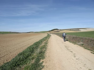 Camino Francés entre Castrojeriz et Itero de la Vega
