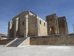Camino Francés : Villalcázar de Sirga, église Santa María la Blanca
