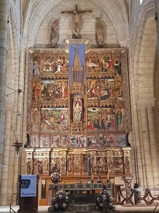 Camino Francés : Villalcázar de Sirga, église Santa María la Blanca