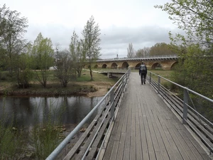 Camino Francés : Puente Villarente