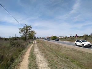 Camino Francés entre La Virgen del Camino et Valverde de la Virgen
