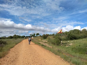 Camino Francés entre Villares de Órbigo et Santibáñez de Valdeiglesias