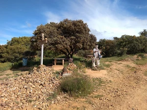 Camino Francés entre Santibáñez de Valdeiglesias et le crucero de Santo Toribio