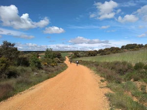 Camino Francés entre Santibáñez de Valdeiglesias et le crucero de Santo Toribio