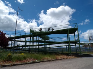 Astorga, passerelle ferroviaire