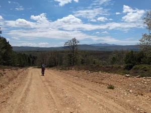 Camino Francés entre El Ganso et Rabanal del Camino
