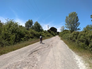 Camino Francés entre Molinaseca et Ponferrada