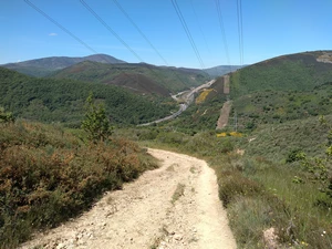 Camino Francés entre Pradela et Trabadelo