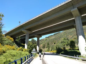 Camino Francés entre Trabadelo et La Portela