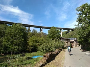 Camino Francés entre Ambasmestas et Vega de Valcarce