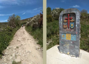 Camino Francés entre La Faba et O Cebreiro
