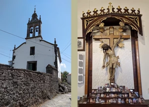 Furelos, iglesia San Xoán