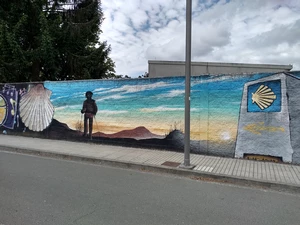 O Pedrouzo, fresque