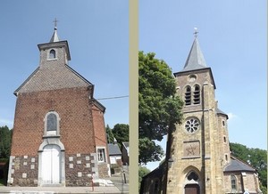 GR 575-576 : Neupré, les deux églises de Rotheux