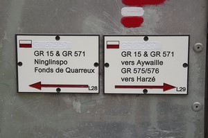 Jonction des GR 575-576, GR 15 et GR 571