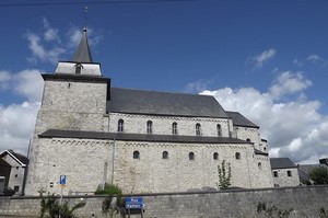 GR 575-576 : Ocquier, église Saint-Remacle