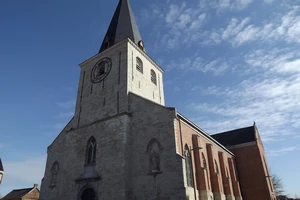 Streek-GR Dijleland : Elewijt, église Saint-Hubert
