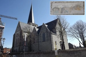 Streek-GR Dijleland : Nederokkerzeel, église St-Etienne
