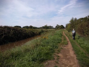 GR 12 au bord du Vrouwvliet