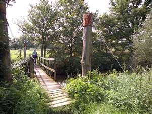 GR 12 à l'entrée du Mechels Broek