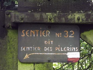 GR 126 entre Beauraing et Sevry, sentier des Pèlerins