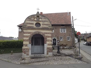 GR 128 : Fouron-le-Comte, chapelle Notre-Dame