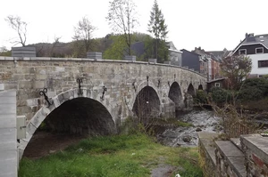GR 14 : Malmedy, vieux pont sur la Warche
