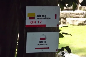 Jonction du GR 14 avec le GR 17 et le GRP 151