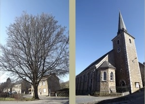GR 5 : La Reid, église Saint-Lambert