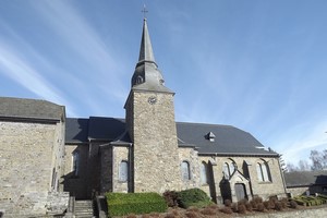 GR 56 : Recht, église Sainte-Aldegonde