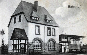 Gare d'Honsfeld (vers 1935)